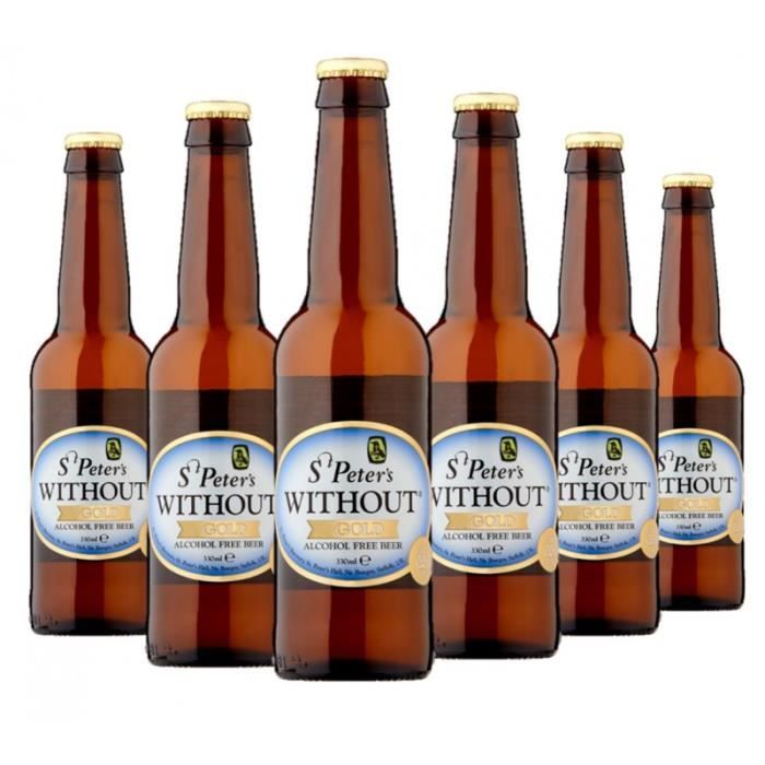 ST PETER'S GOLD SANS ALCOOL 6*33CL - La cave Cdiscount