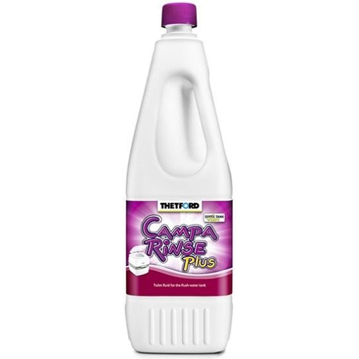 Additif de rinçage WC chimique Campa Rinse Plus 2l - THETFORD