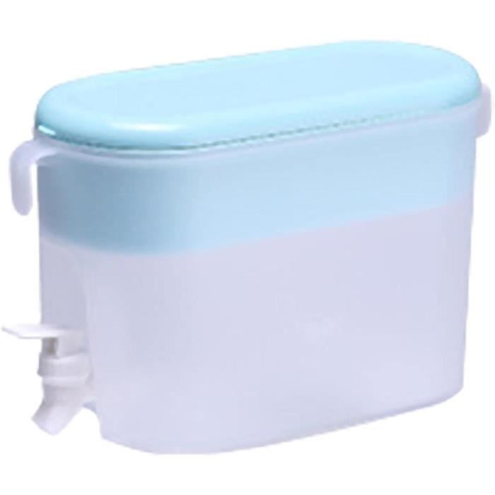 Distributeur De Boissons 10 Litres Avec Robinet - Pour Réfrigérateur - Couvercle étanche - En Plastique Alimentaire PP - 8