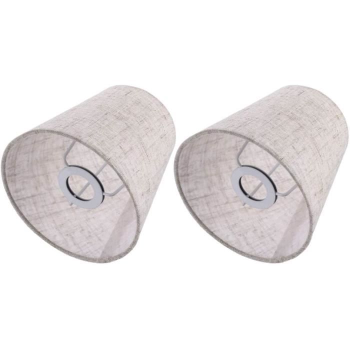 Petit Abat-Jour Baril Tissu Abat-Jour Pendentif Abat-Jour Couverture De