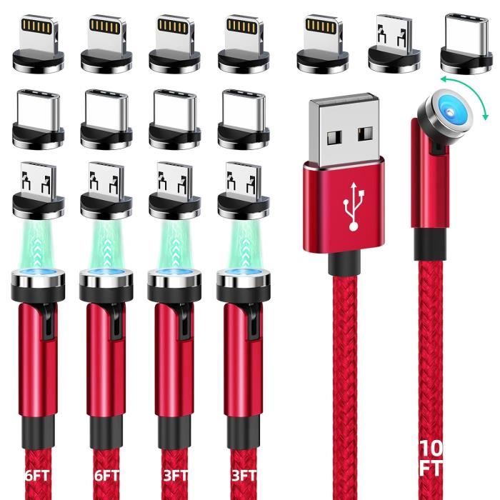 Câble Chargeur Magnétique USB-A Pour Montres Polar – Compatible Pacer, Vantage, Ignite, Grit, 1 Mètre