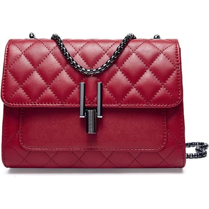 Sac Fourre-Tout BUNQQF 2-en-1 - Compartiment Isotherme - Grande Capacité - Pour Travail/Voyage - Couleur Vin