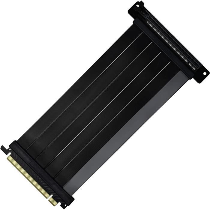 Câble Riser PCIe 5.0 LINKUP AVA5 - Compatible RTX 5090 / RX 9070, 128 Go/s, Pour Boîtier Mini ITX