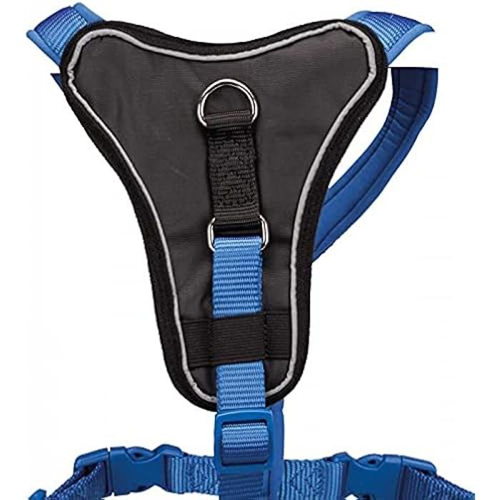 Harnais en Y - TRIXIE - 1998202 - Taille XS-S (35-40 cm) - Couleur Bleu ...
