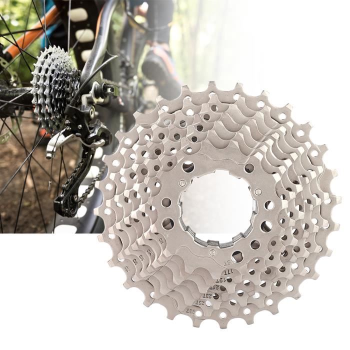 Cassette Roue Libre Vélo 8/9/10 Vitesses - 25T-46T - Aluminium - VTT Route