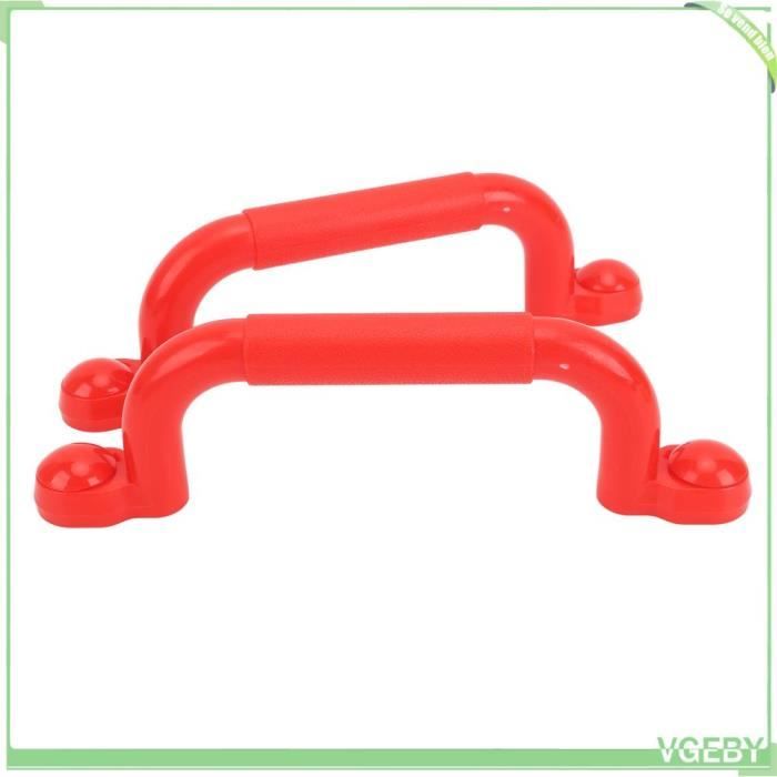 Springos Lot De 2 Poignées De Pompes – 24 Cm, Hauteur 12 Cm, Antidérapant, Pour Musculation Et Bodybuilding à Domicile