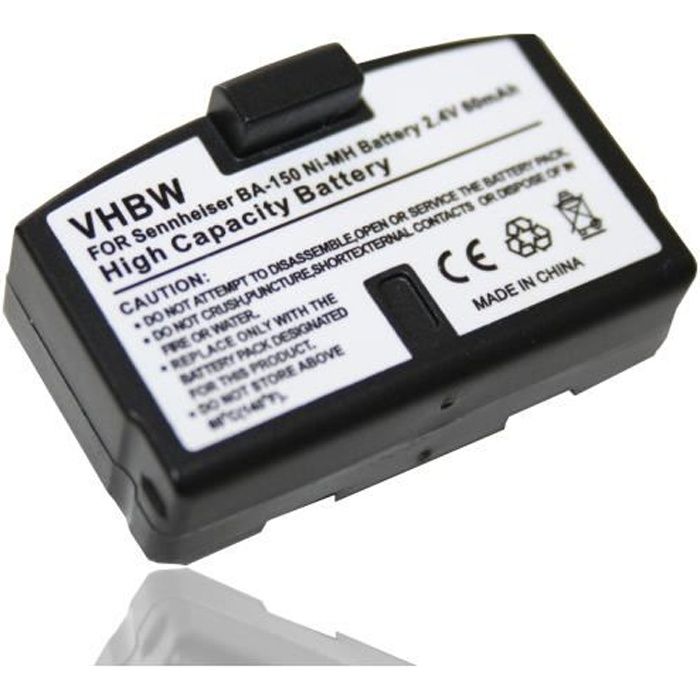 Batterie NI-MH compatible pour SENNHEISER remplace BA-150 - BA-151