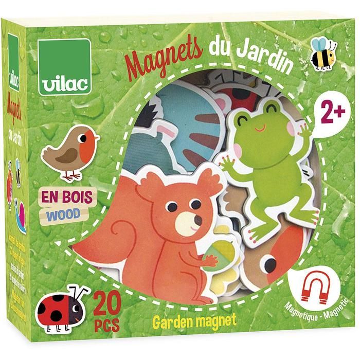 Vilac - 8026 - Magnets Jardin