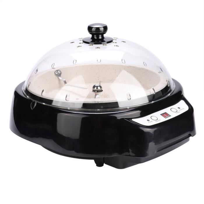Torréfacteur Électrique De Café 1500g – 1200W, Anti-adhésif, Température Réglable – Parfait Pour Grains De Café & Arachides Maison