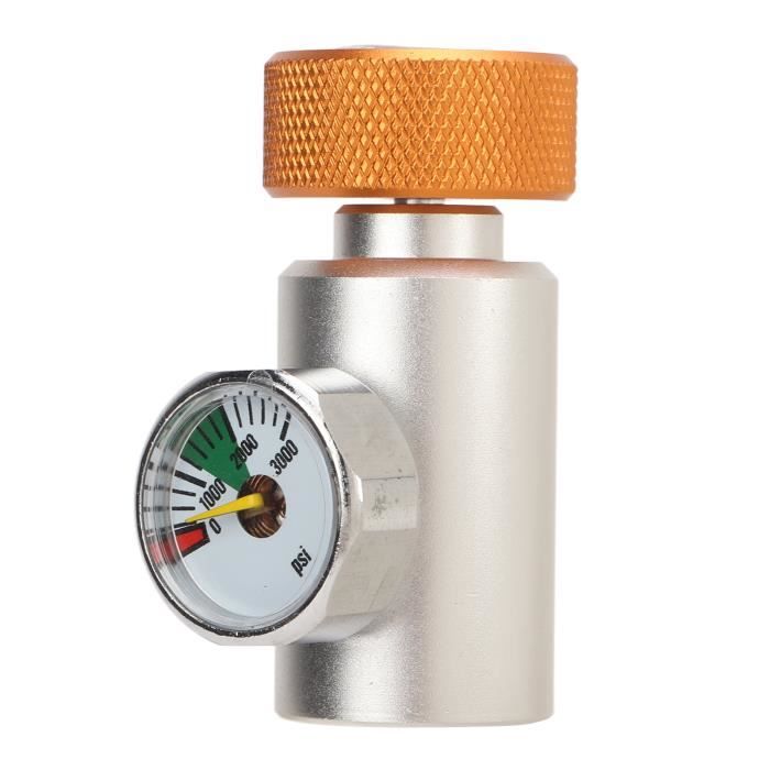Adaptateur de recharge pour cylindre de soda en laiton