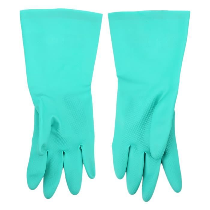 Gants En Nitrile Sans Latex - Résistants, étanches, Pour Ménage, Industrie Ou Lavage (sans Doublure)