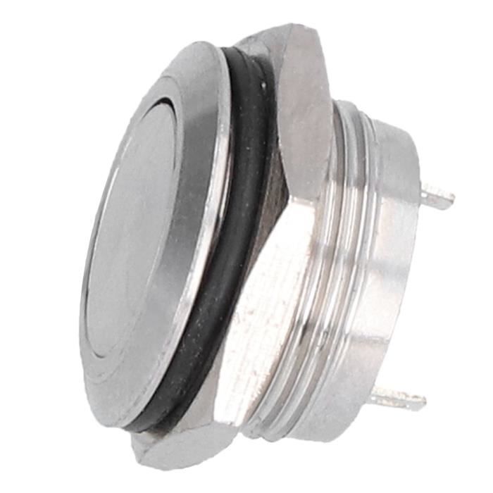 Support Interrupteur Bouton étanche 16 Mm Pour Moto - Acier Inoxydable, Installation Facile