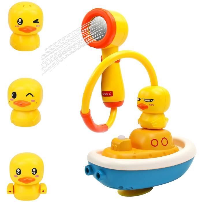 Jouet Bain,Jouet de Bain Bebe Cascade Interactif, Jouets pour Le Bain bébé  pour Baignoire Jeu de Piscine Jouets d'eau de Singe Douche Jouets bathly  Jouet avec Tasse pour et Enfants Cadeau 