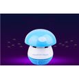 Household Shop® lampe Mushroom Lampe UV Piège anti-moustique - anti-insectes (Bleu)-1