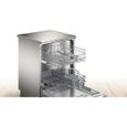 Lave-vaisselle pose libre BOSCH SMS2HTI79E SER2 - 12 couverts - Induction - L60cm - 46dB - Silver/Inox-1