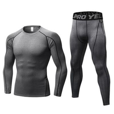 Ensemble Fitness 5 Pièces Homme - T-Shirt, Legging Compression, Short, Sweat - Séchage Rapide, Sport Polyvalent