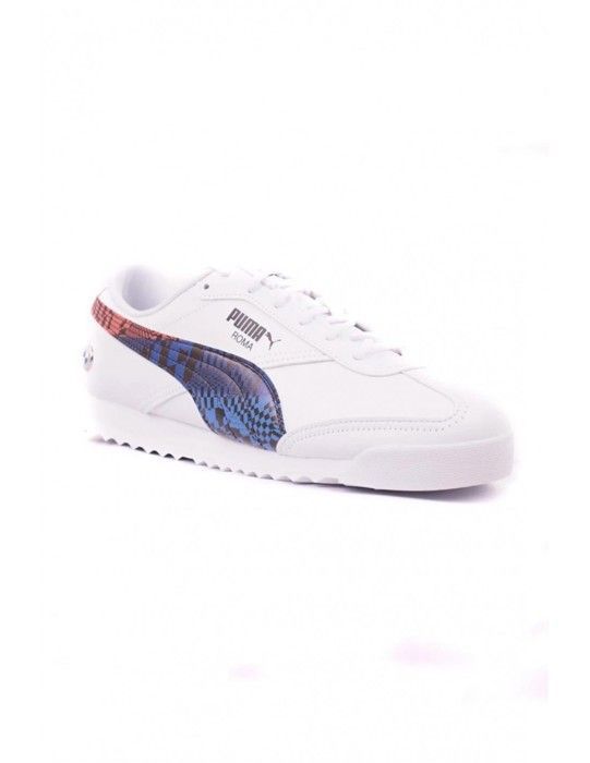 Puma roma blanche clearance