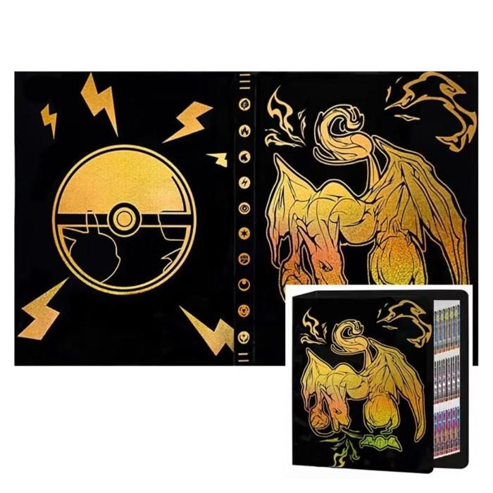 Classeur De Cartes VYYTYYA – 432 Pochettes, 24 Pages, Chargement Latéral, étanche – Pokémon, Yu-Gi-Oh, MTG