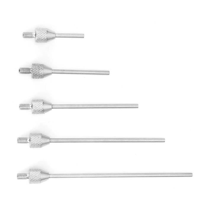 Lot De 5 Indicateurs De Test Aiguille Sonde D1,5 Mm - Accessoires De Mesure Précis En Acier Tungstène