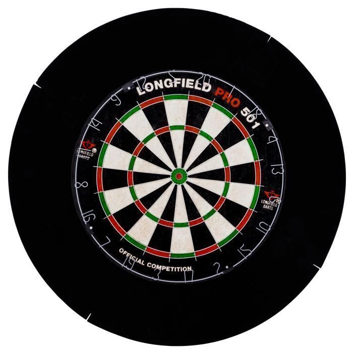 Engelhart – Anneau De Protection Pour Cible De Fléchettes Taille Standard, 4 Pièces à Assembler, épaisseur 27 Mm, Sans Cible