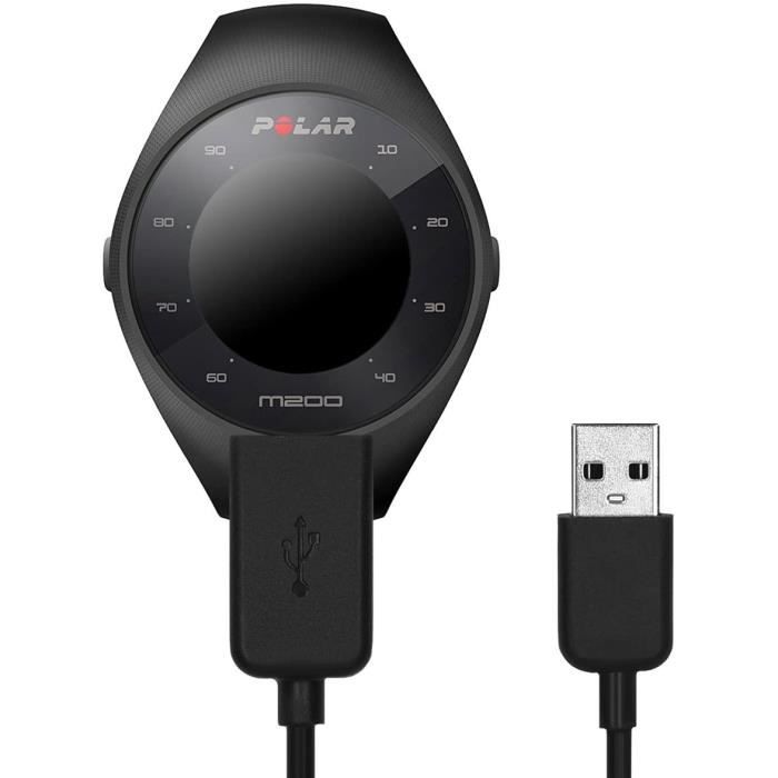 C ble USB Chargeur pour Polar M200 Fitness Tracker EURO MEGA