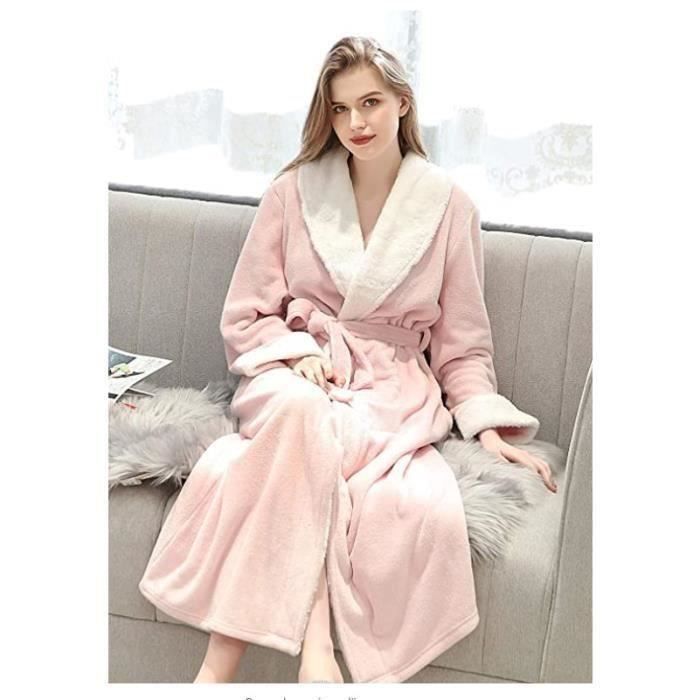 Peignoir femme hiver clearance
