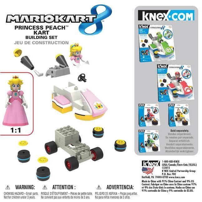 KNex Mario Kart 8 princess peach Cdiscount Jeux Jouets