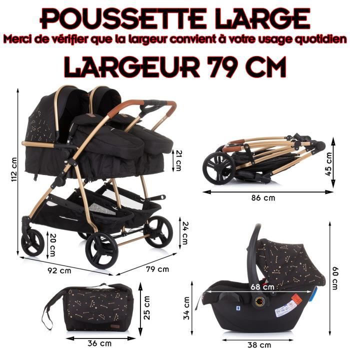 Poussette jumeaux cdiscount deals