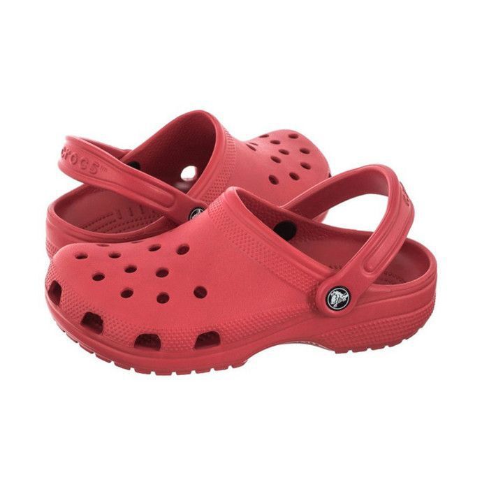 Sabot Crocs CLASSIC Enfant Gar on Mousse EVA Rouge Confort