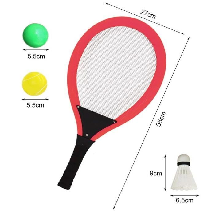 Jeu De Balles Et Épuisettes – Set De Raquettes Style Cuillère, 2 Raquettes + 1 Balle, En PP, Ergonomique, Léger (50 G), Pour Plage, Jardin, Piscine, Dès 3 Ans
