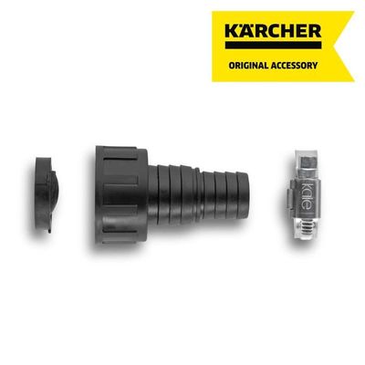 Adaptateur + 5 Buses Pour Nettoyeur Haute Pression Karcher K2 à K7 - Laiton/Acier, 2000 PSI