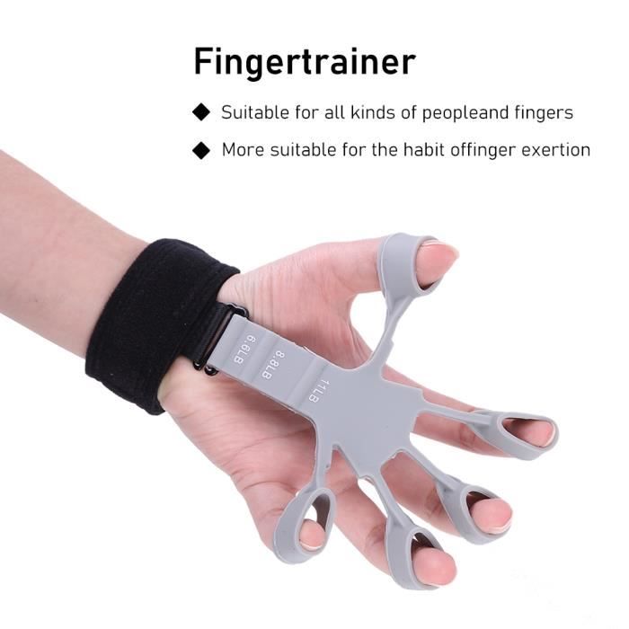6pcs gris - JEFinger Exerciseur de doigts pour patients, pince à doigts,  récupération recyclable à 6 degrés, - Cdiscount Sport