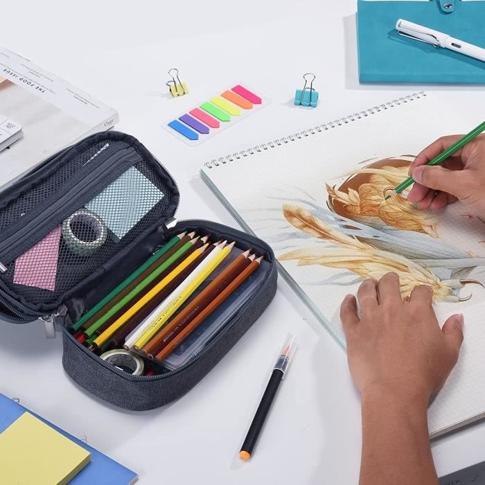 Disney Fairy Trousse à crayons pour garçons, papeterie scolaire pour enfants,  conçoit des trousses à crayons ovales - Cdiscount Bagagerie - Maroquinerie