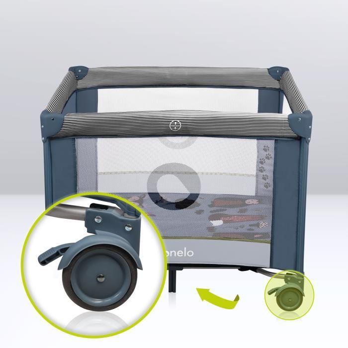 Sac à Langer Portable Hamur Home - Table à Langer Pliable 3 En 1 Avec Matelas Et Organisateur (35x70 Cm) - Idéal Voyages Et Sorties - 6