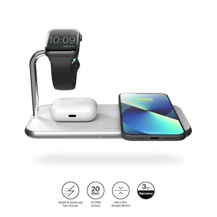 Chargeur Induction pour Apple&Samsung-Chargeur sans Fil