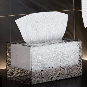 Boîte Murale Pour Mouchoirs/lingettes – Sans Perçage, Transparente, 12x8x15,5 Cm, Gain De Place Salle De Bain/cuisine - 8