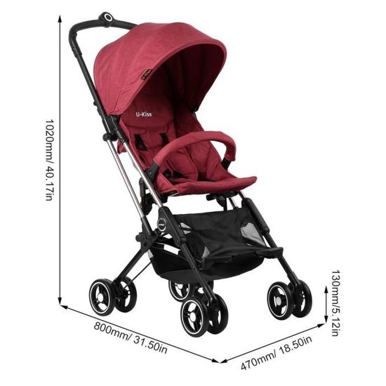 poussette bebe confort pliage