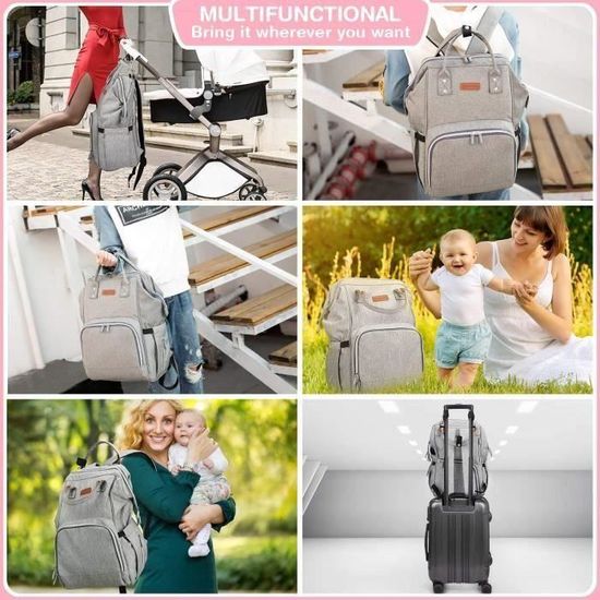 Sac A Dos A Langer Bebe Sac A Dos De Maman Sacs A Dos A Langer De Grande Capacite Swarey Achat Vente Sac A Langer 4829963342264 Cdiscount