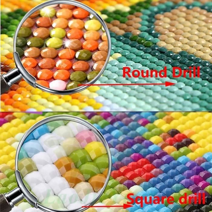Kit De Peinture Diamant 5D - 6 Motifs Cocktails, 20x30 Cm, Strass Ronds, Idéal Pour Adultes Et Enfants