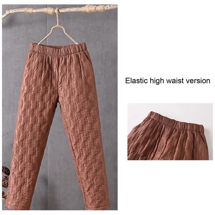 Pantalon matelassé femme top