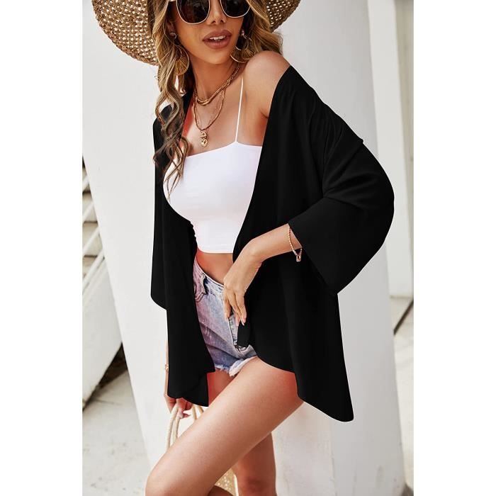 Gilet long deals femme ete