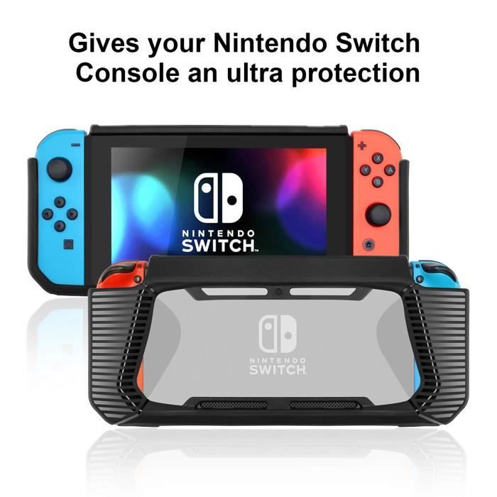 Mega Pack 22 Accessoires pour Nintendo Switch OLED - Etui protection +  volants + raquettes + Verre trempé ecran 15 autres - Cdiscount Informatique