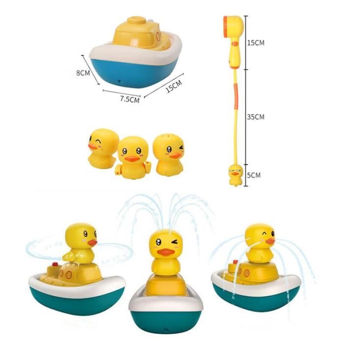 Jouet de bain bébé : 11 jouets naturels pour des heures d'amusement