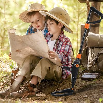 Detecteur De Metaux Enfants, Léger Détecteur De Métaux Avec Écran Lcd