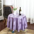 Nappe de table "Solar" - violet - 160x160cm-0