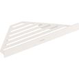 HANSGROHE Tablette d'angle blanc mat AddStoris-0