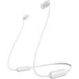 SONY WI-C200 Ecouteurs intra-auriculaires Bluetooth sans fil - Style tour de cou - Noir-0