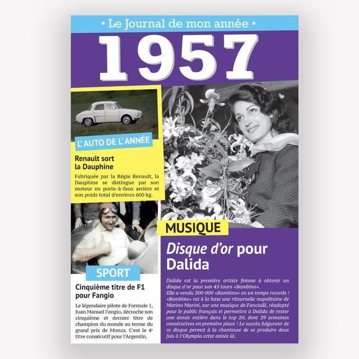 Cart Annivrsair Nvlopp - L Journal D Mon Anné - 1997 Au Millur Prix