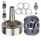 Segments Piston Ressort Jeu De Segments Piston à Ressort, Tambour D'embrayage 7 Dents Pièce Moteur Honda Gx25 Remplacement
