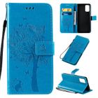 HOOXSPEED Housse Samsung Galaxy S20+ /S20 Plus Coque avec Support Portefeuille Anti-chocs Protection Étui Samsung Galaxy S20 Plus -bleu